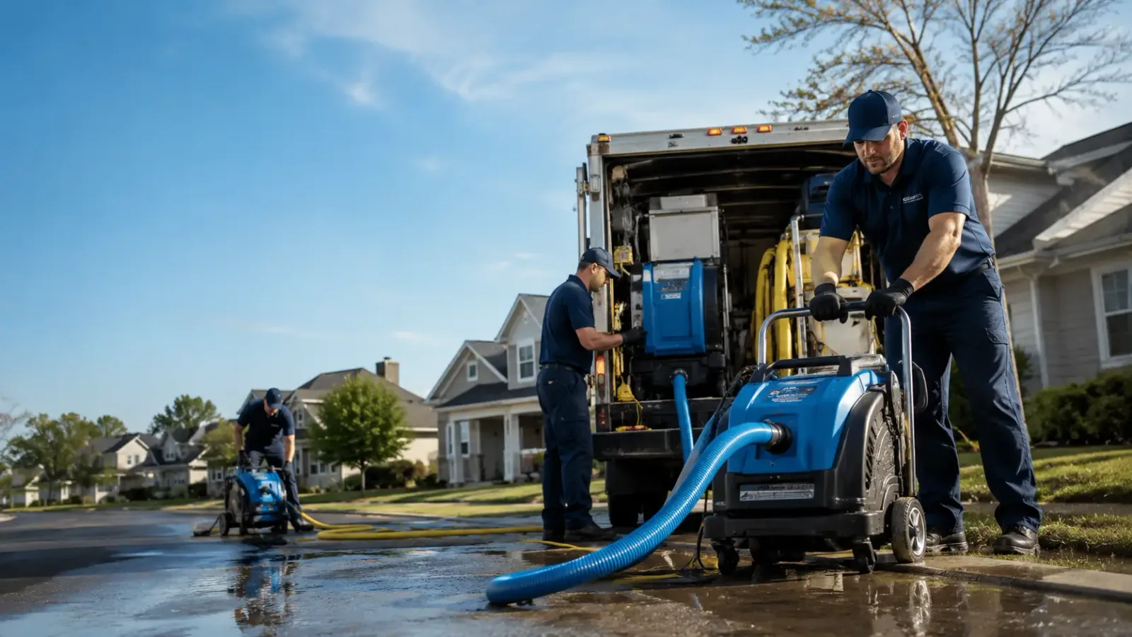 Flood Damage Cleanup in Monterville, WV